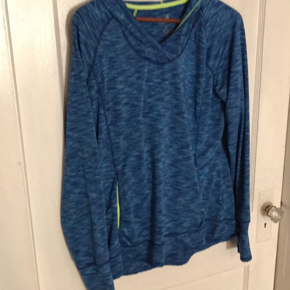 Tangerine Hoodie size large